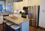 Gourmet Kitchen w Stainless Steel Appliances and Granite Countertops
